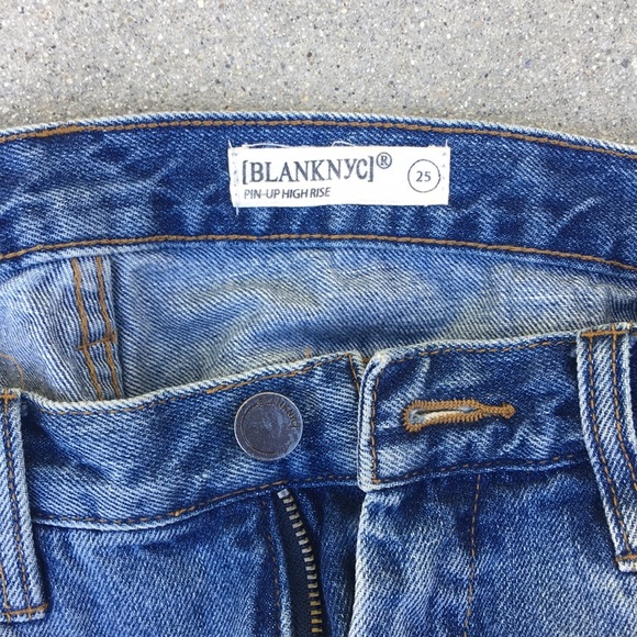 BLANKNYC Pin up high rise jeans size 25 - Picture 7 of 10